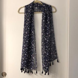 Charming Charlie Floral Scarf